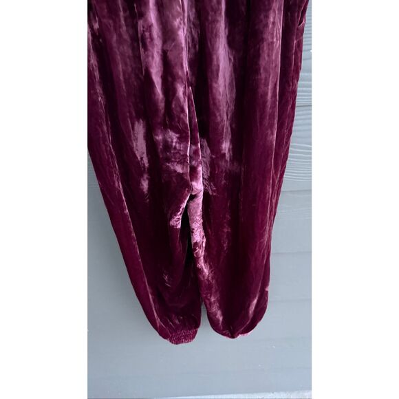 Anthropologie Gloria velvet joggers lagenlook boho - Picture 6 of 6
